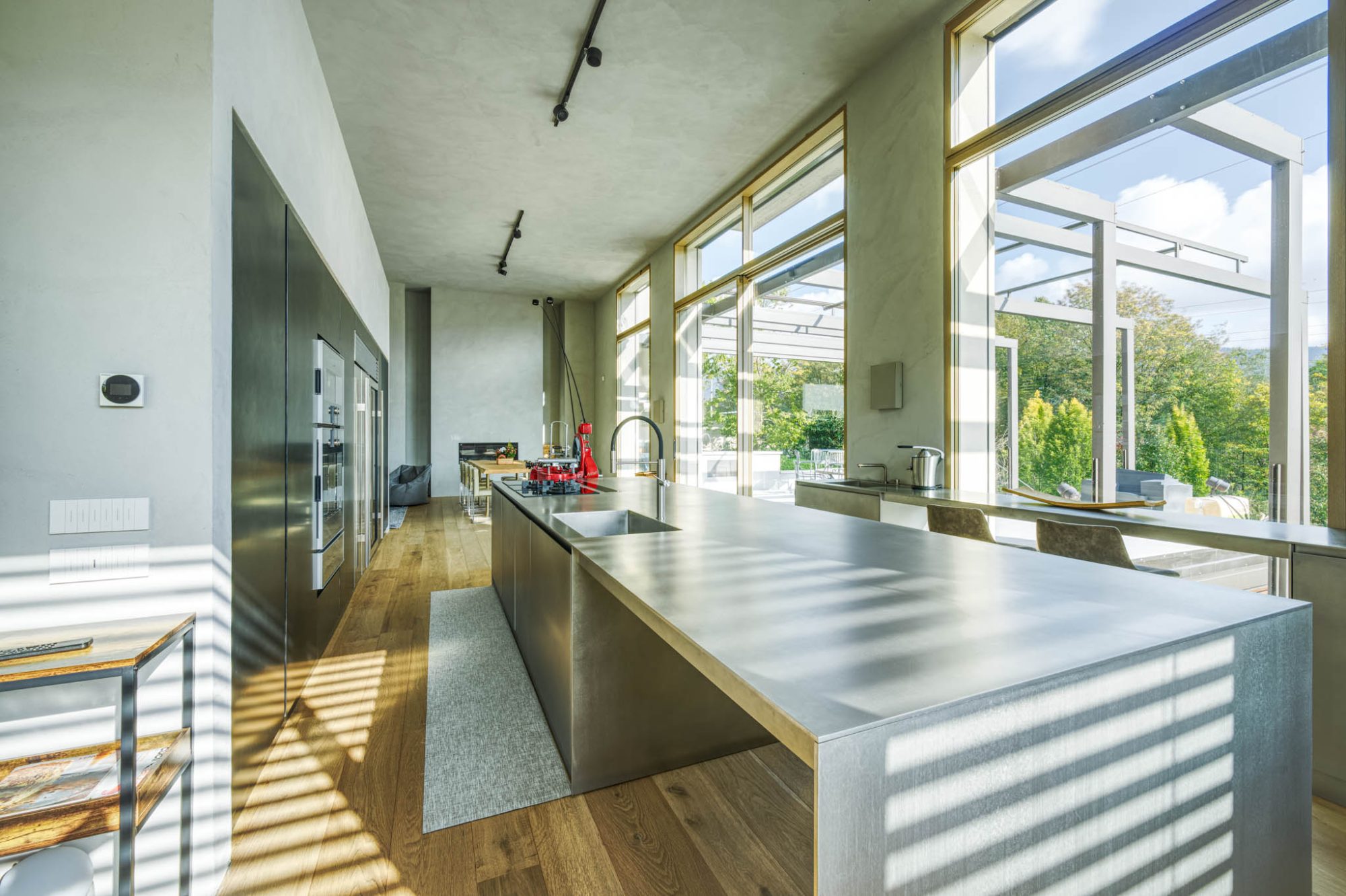 Cucina stile industrial progetto Steel