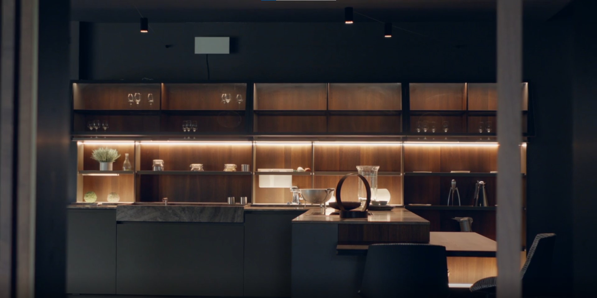 Cucina in esposizione allo showroom Carminati Interiors a Ponteranica