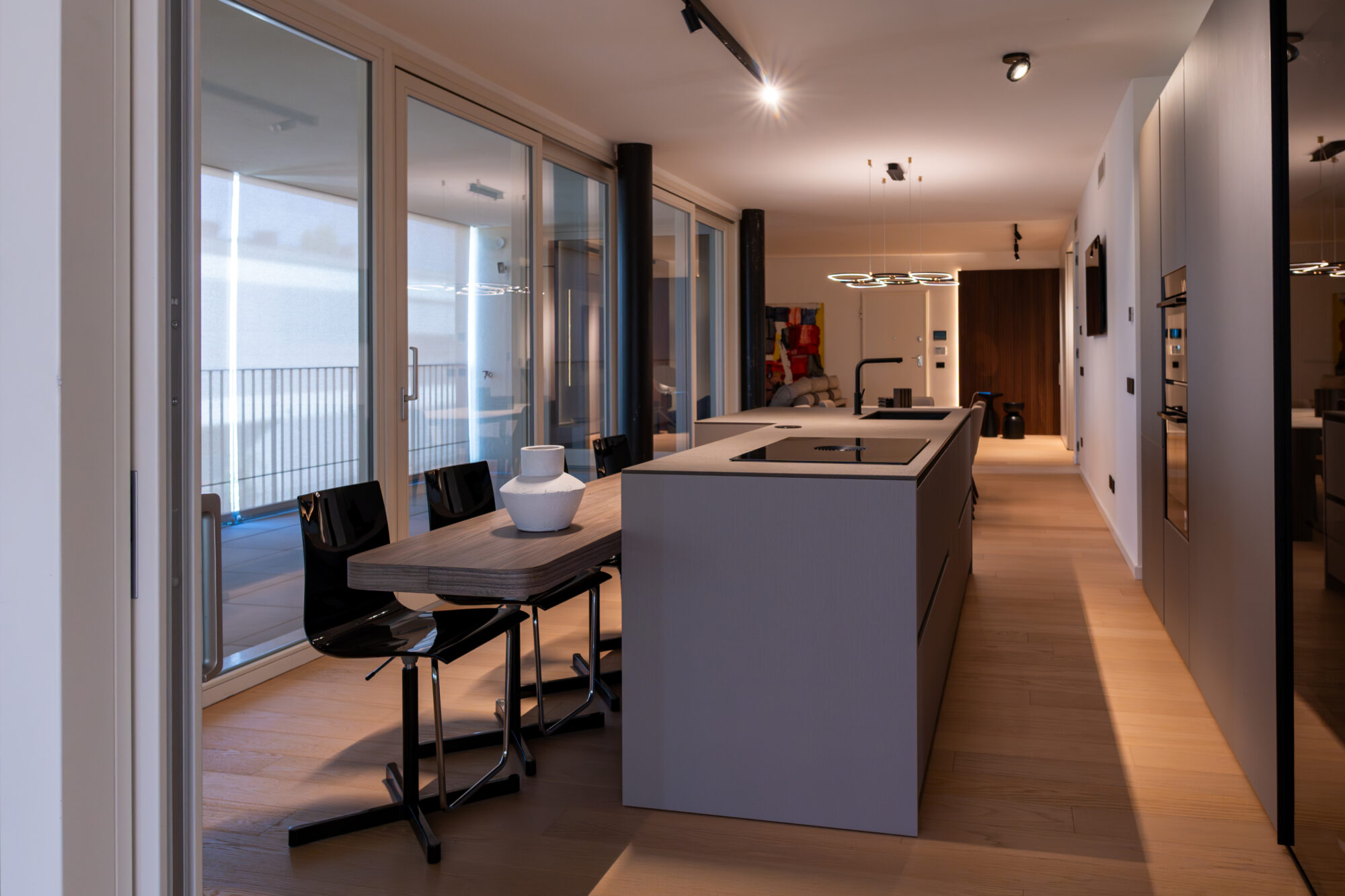 Zona giorno progetto Bespoke